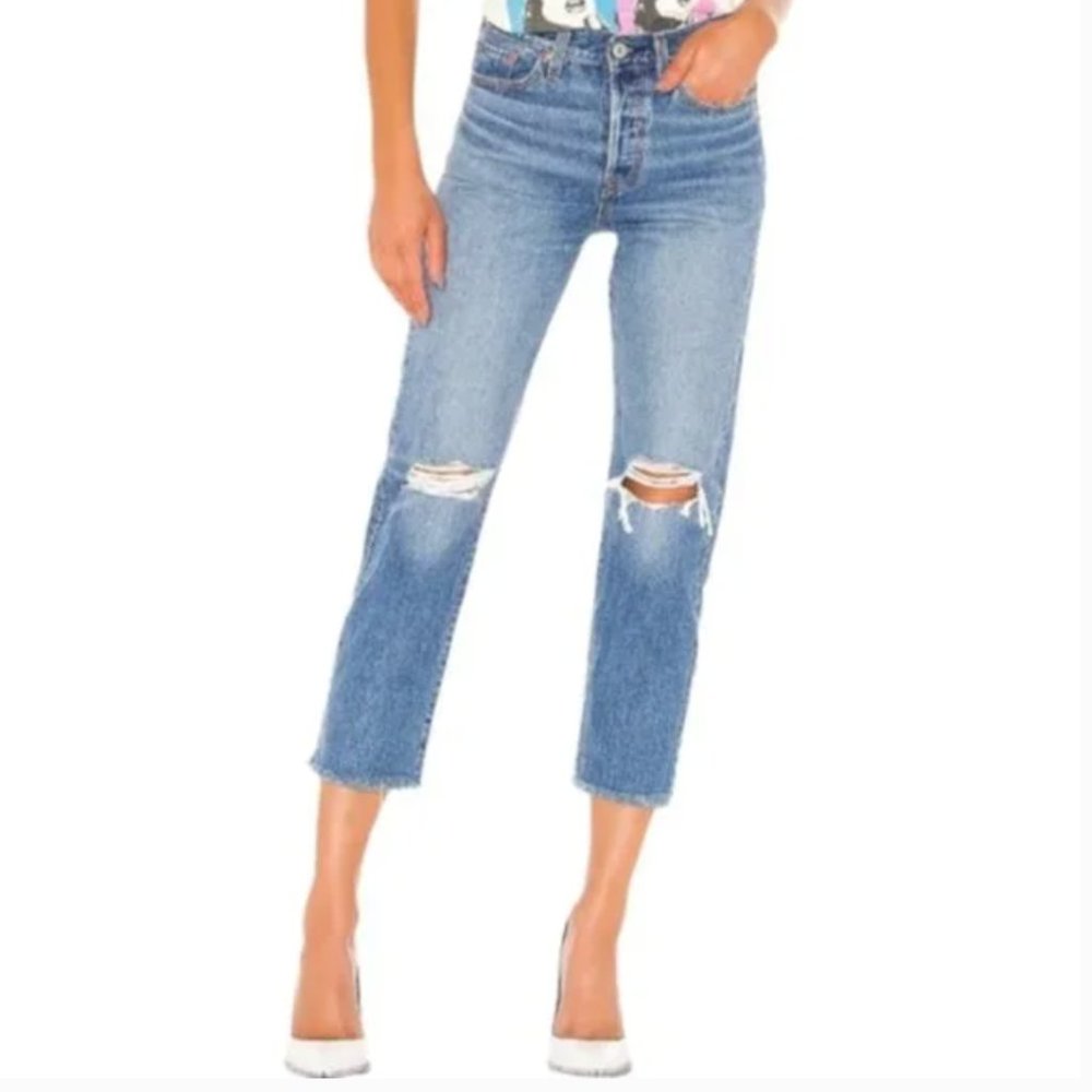 Levi's Wedgie Straight Crop Jeans Uncovered Truth